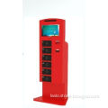 Self - Service Rapid Cell Phone Charging Kiosk , Wireless Mobile Phone Charge Station